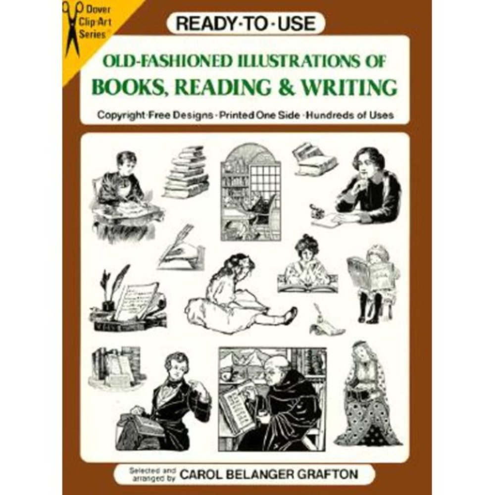Old-Fashioned Illustrations of Books